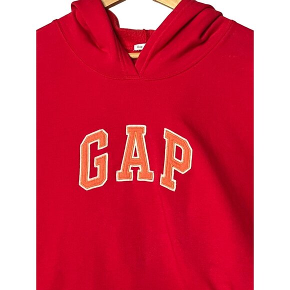 GAP  Hoodie Large Pullover Pink Cotton Blend Pocket Long Sleeve Athleisure - Picture 2 of 16